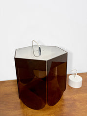 Suspension fleur plexiglas