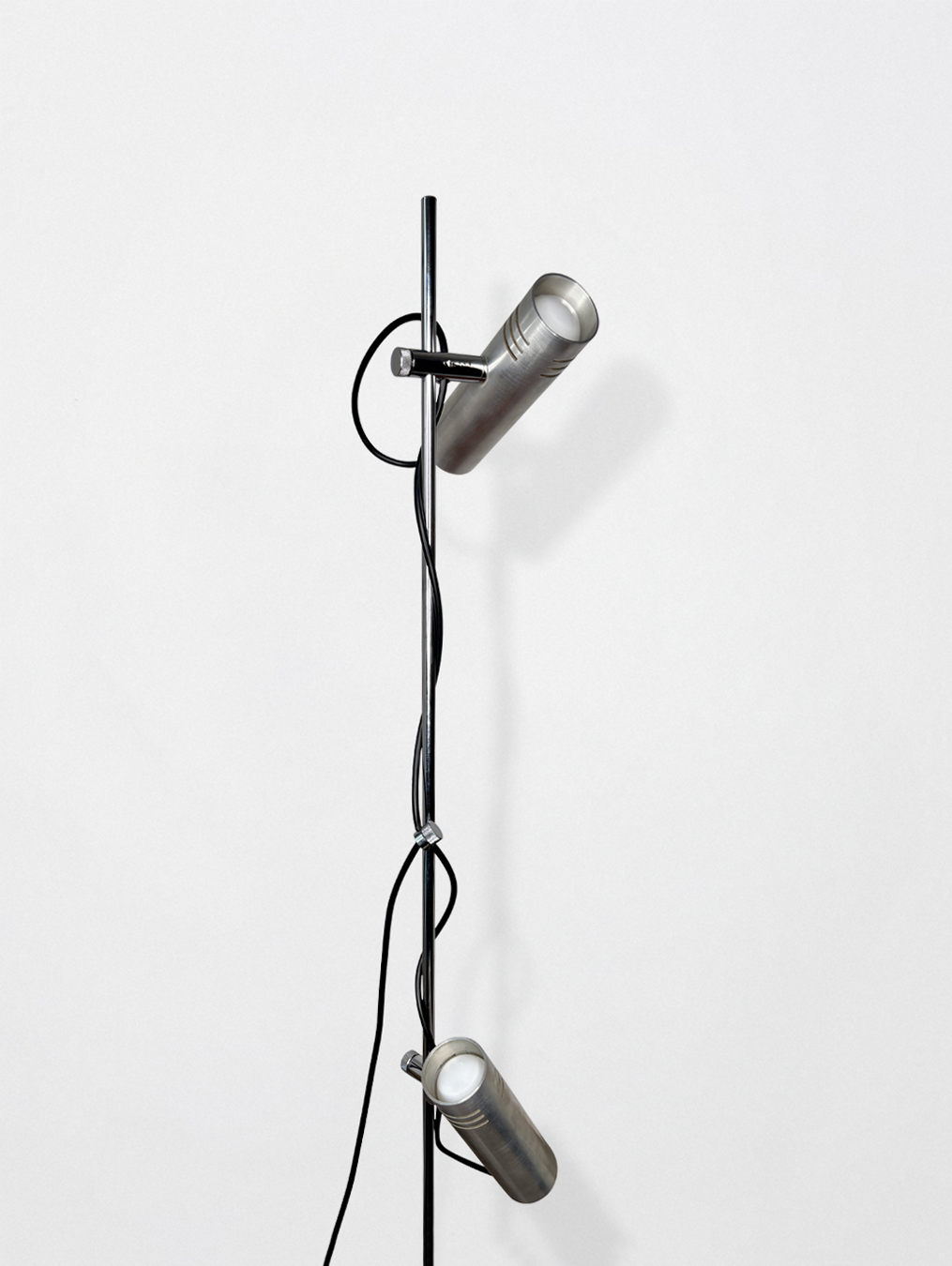 Lampadaire double projecteur