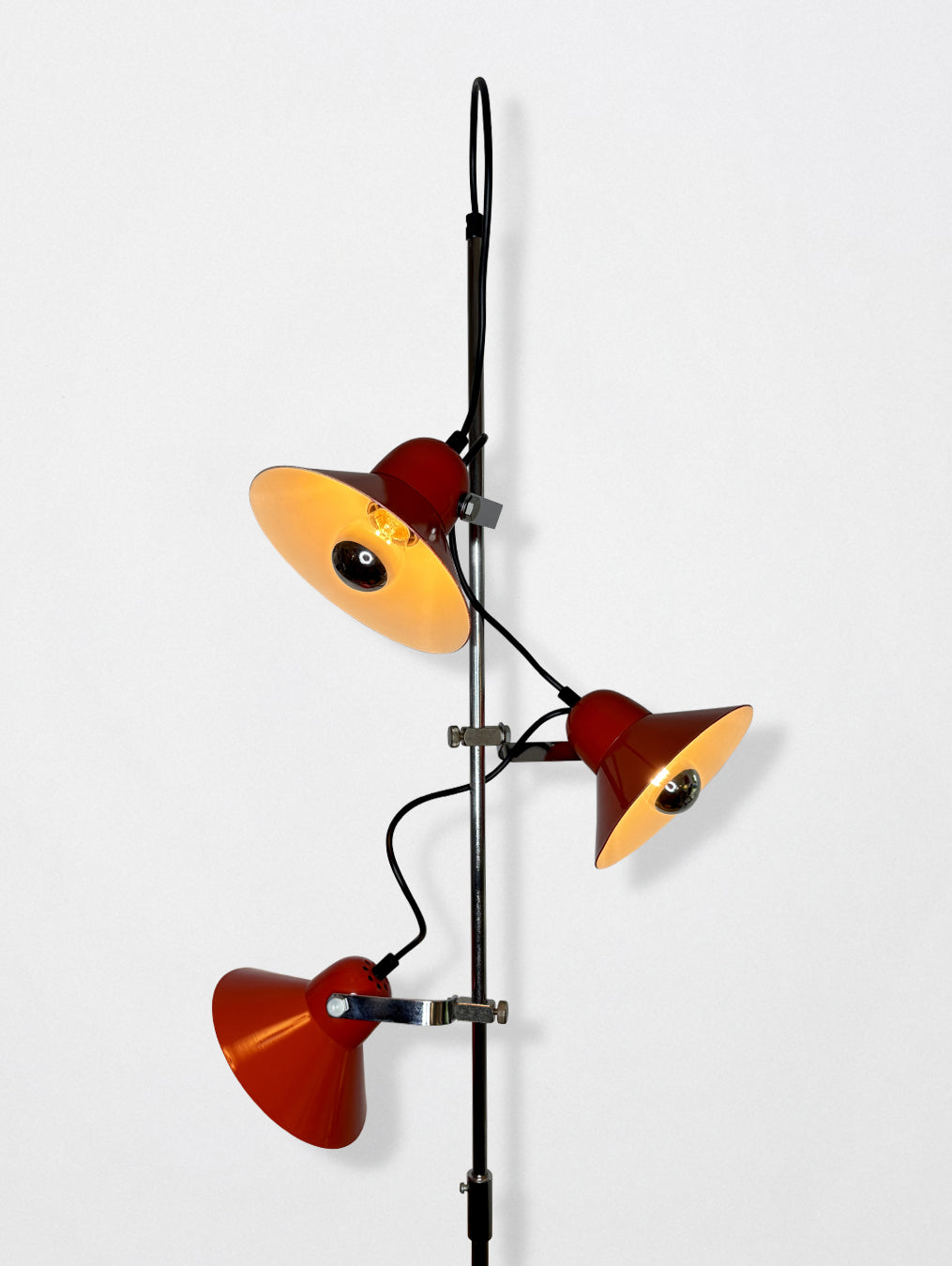 Lampadaire triple années 70