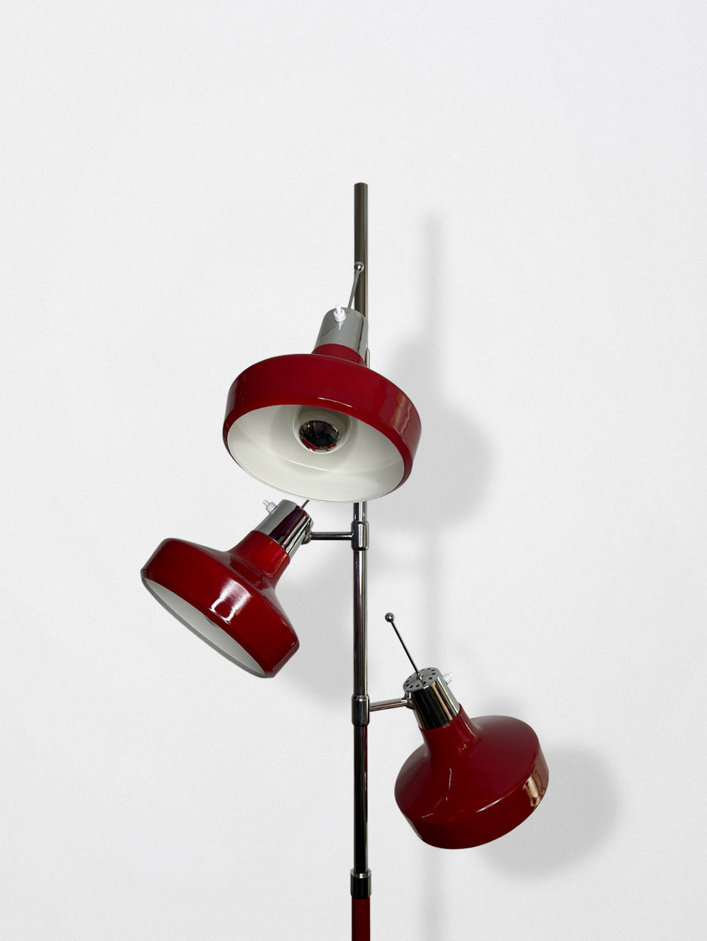 Lampadaire Monix rouge