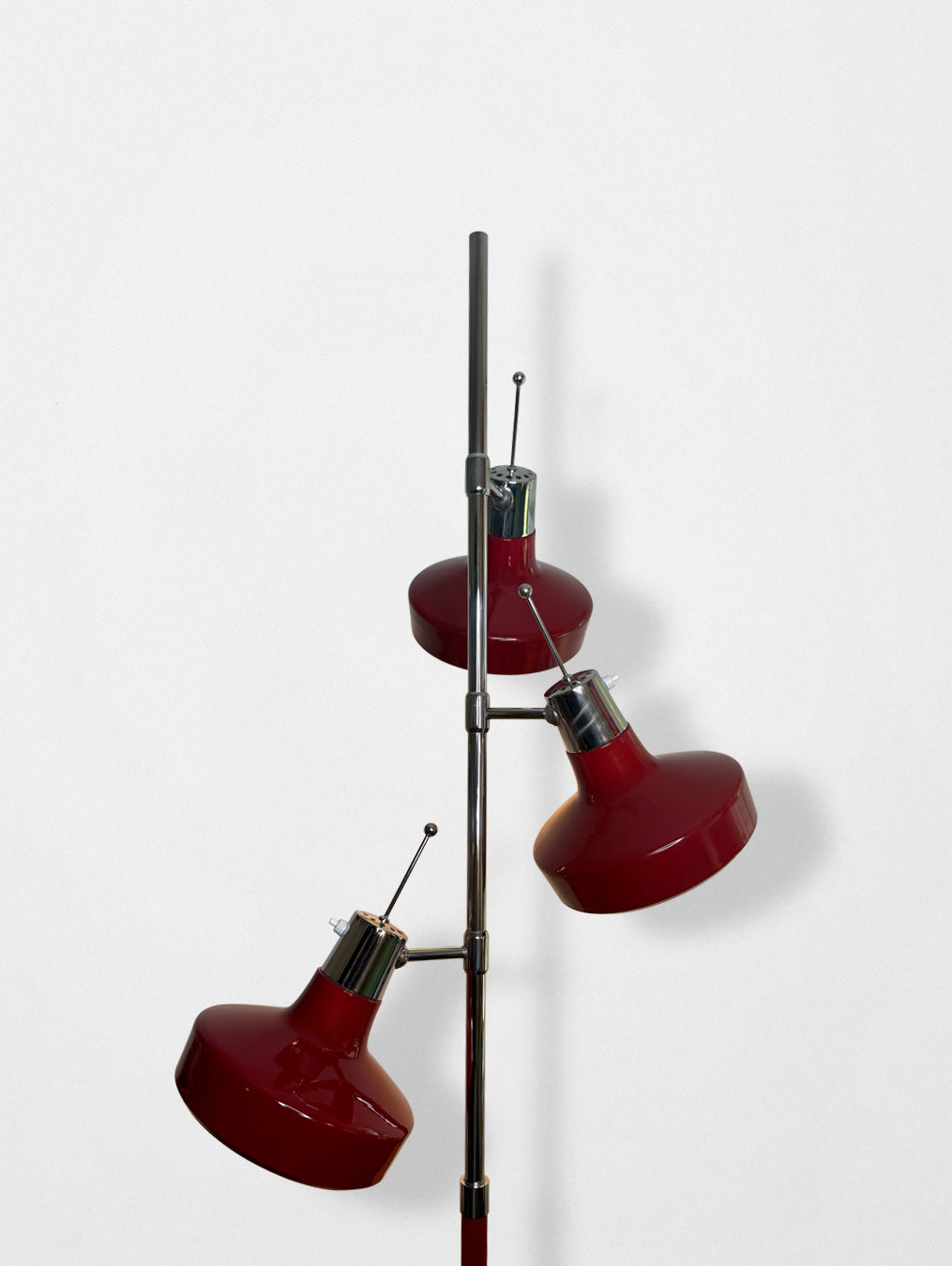 Lampadaire Monix rouge
