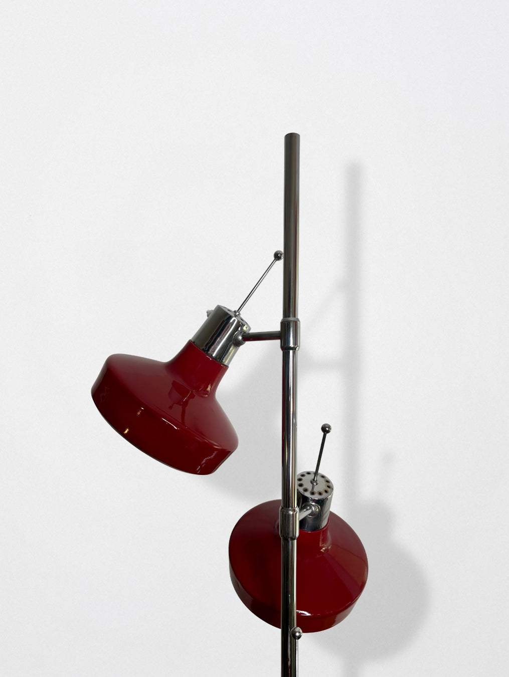 Lampadaire Monix rouge