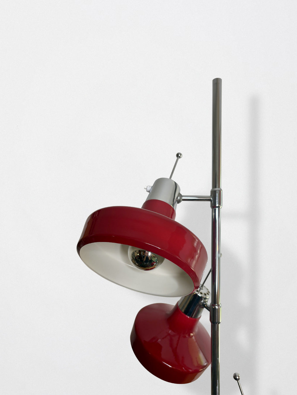 Lampadaire Monix rouge
