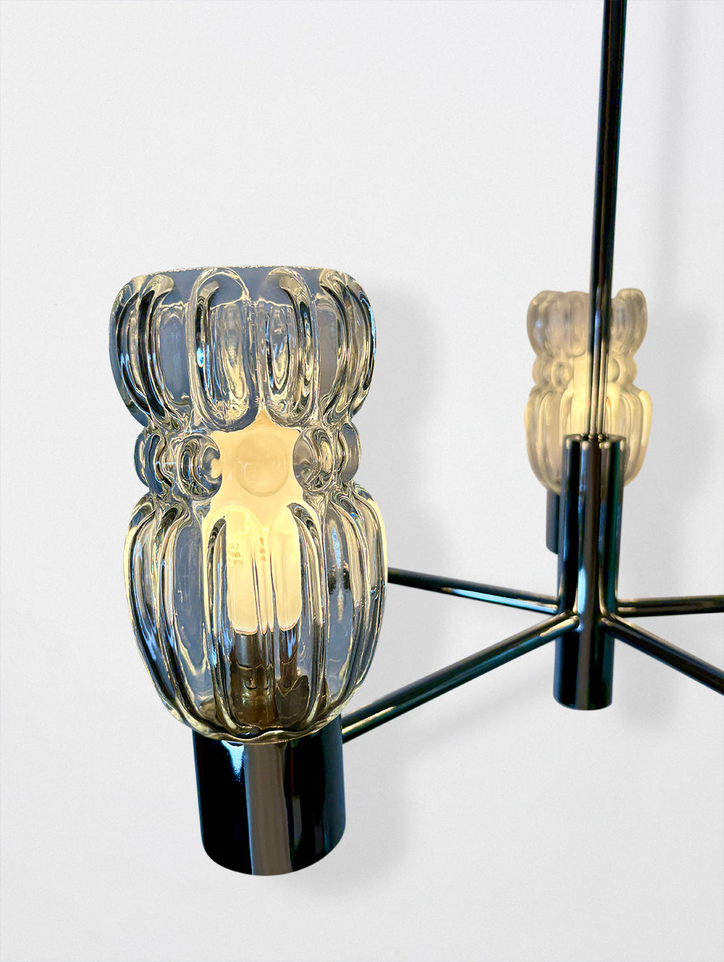 Lustre 5 feux années 60