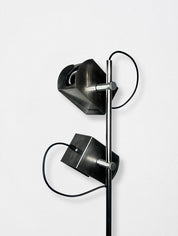 Lampadaire italien en chrome