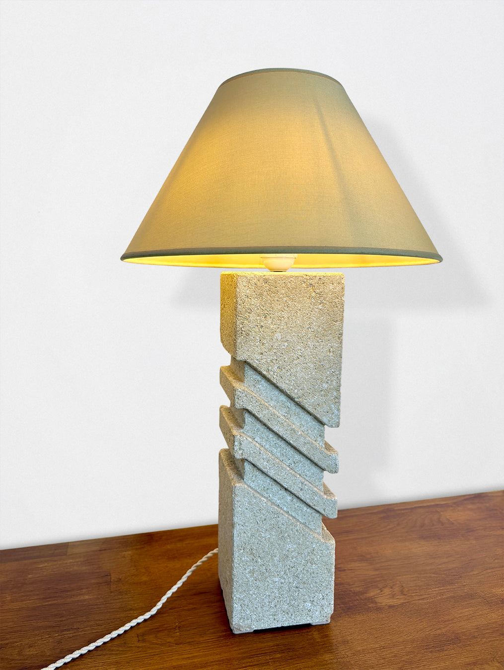 Lampes en pierre Albert Tormos